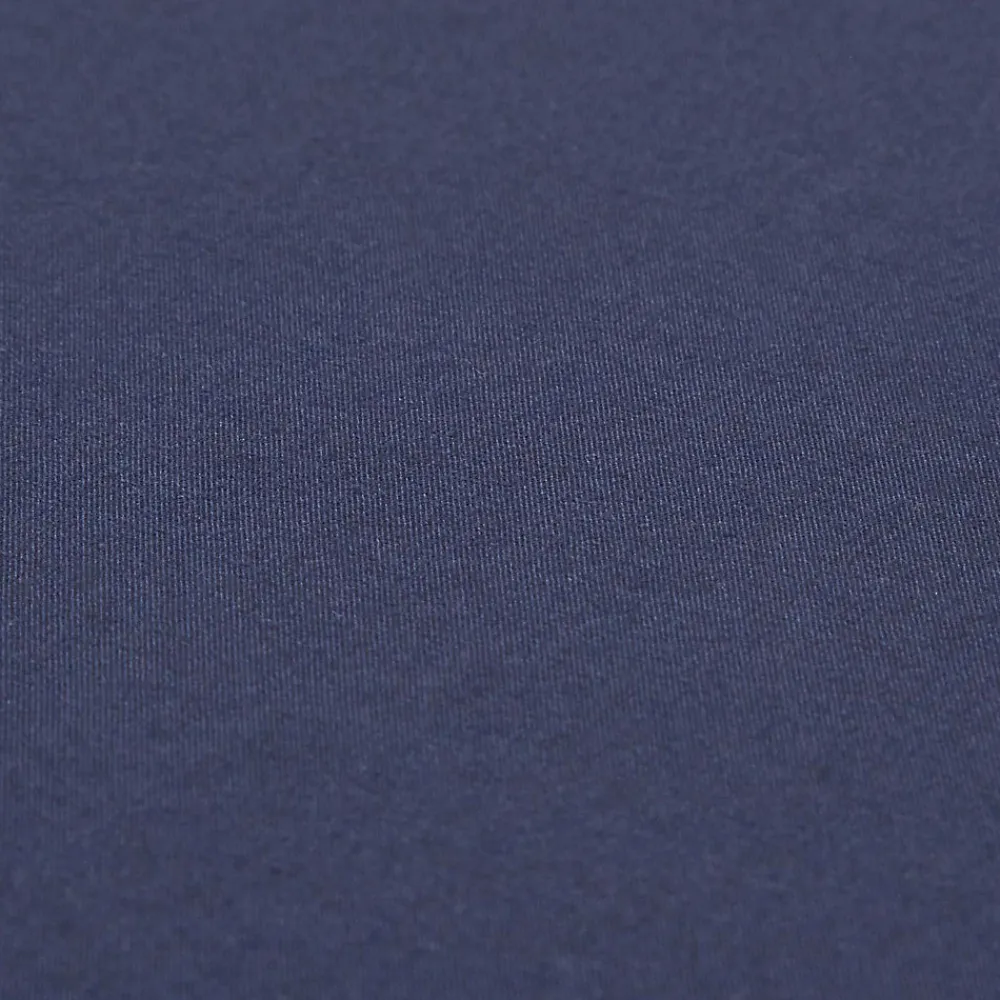 Drap-housse uni 140 x 190 cm 100 % coton égyptien 200 fils coloris bleu marine ->Homescapes Online