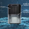 Britec Déshumidificateur + purificateur wifi 215W* Déshumidificateur D'Air