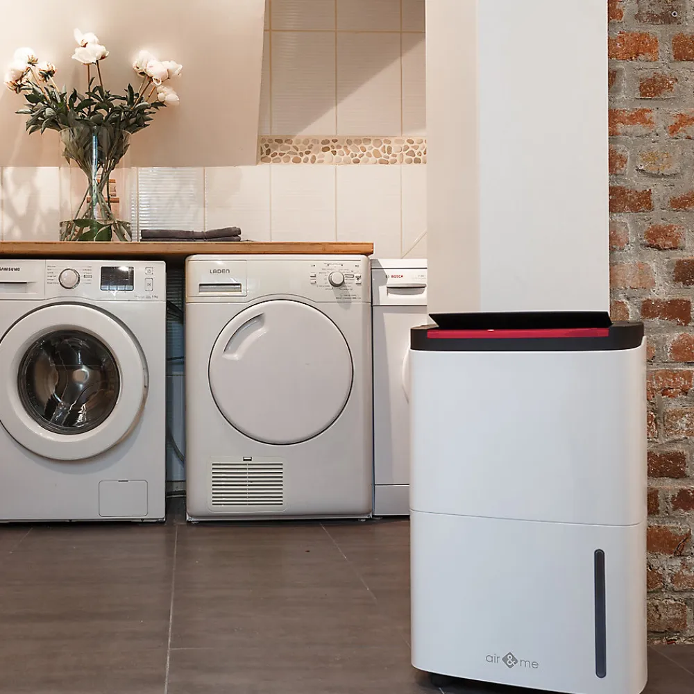 Déshumidificateur d'air à compresseur Rohan 50L/J 200m²>Air&Me Hot