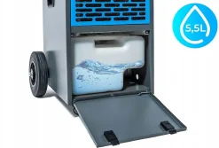 Hexwelt Déshumidificateur d'air industriel 50L/24H réservoir 5.5L absorbeur d'humidité 1 pièce.* Déshumidificateur D'Air