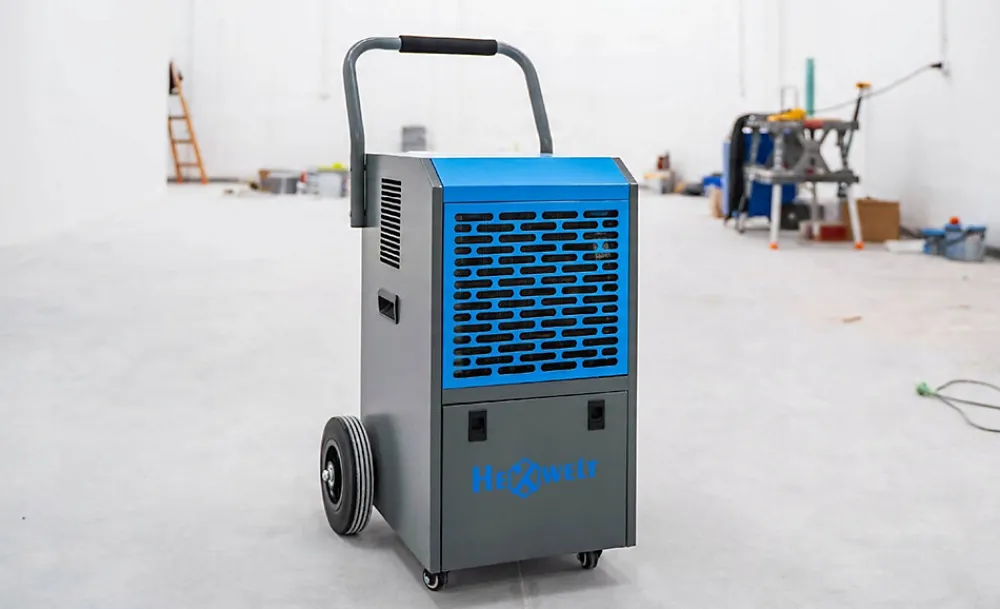 Déshumidificateur d'air industriel 70L/24H réservoir 5.5L absorbeur d'humidité 1 pièce.>Hexwelt