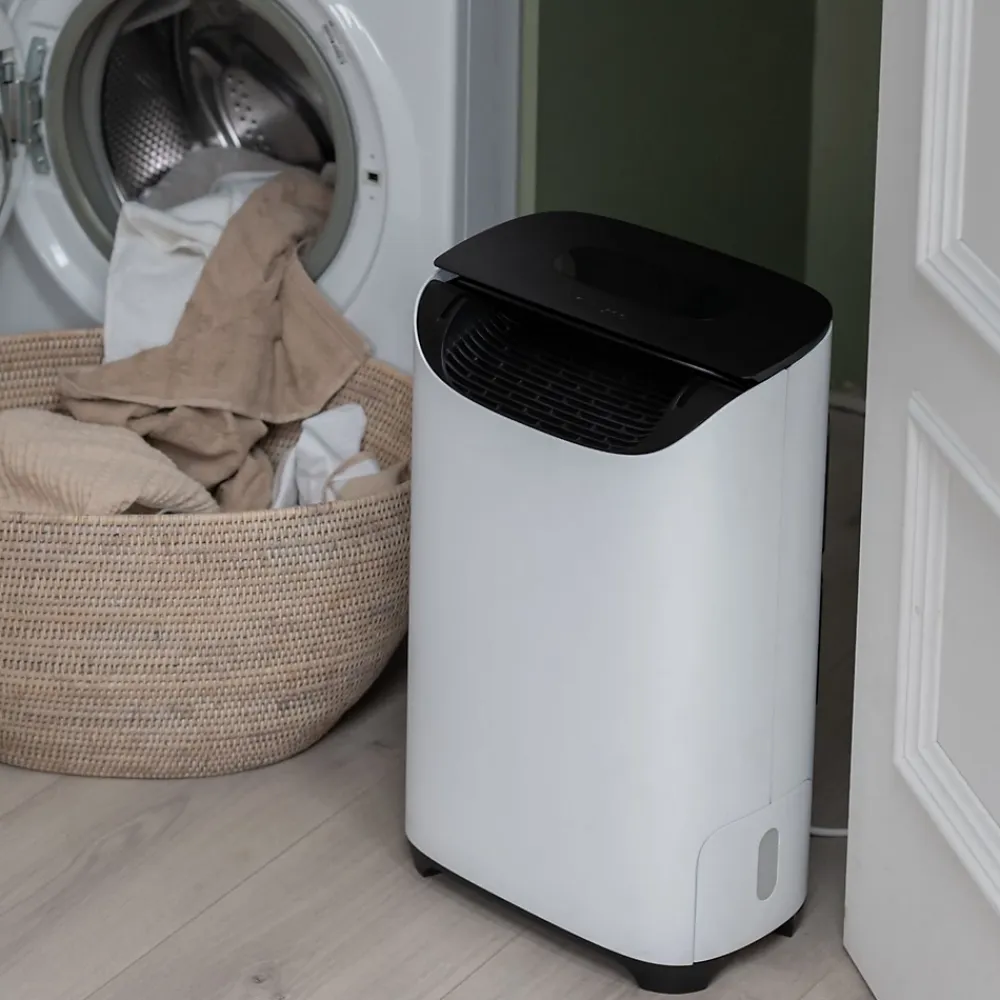 Meaco Déshumidificateur DD8L Pro 8L. Dessiccant, silencieux, basse conso. Idéal sous-sol, séchage linge & humidité.* Déshumidificateur D'Air