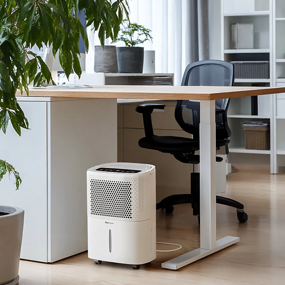 Déshumidificateur 12L avec humidistat intégré et contrôle via application intelligente>Pro Breeze