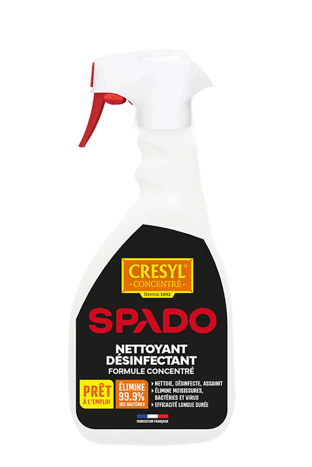 Désinfectant bactéricide fongicide Cresyl 500ml>Spado Best