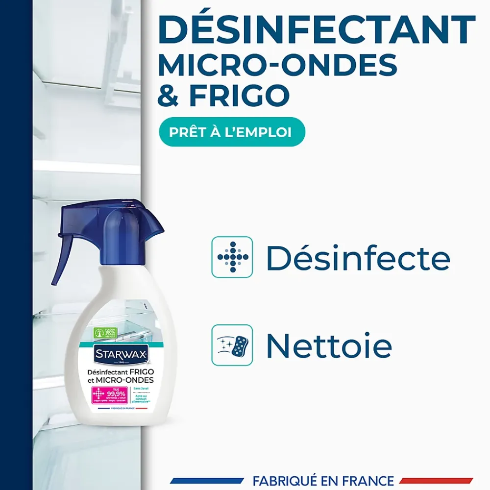 Starwax Désinfectant réfrigérateur micro-ondes 250ml* Nettoyant Pour Cuisine