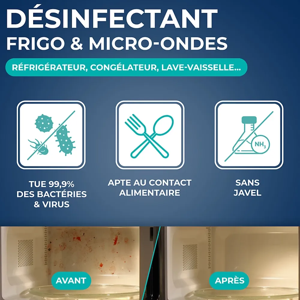 Starwax Désinfectant réfrigérateur micro-ondes 250ml* Nettoyant Pour Cuisine