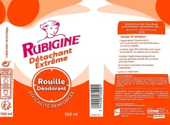 Détachant extrême anti-rouille 100ml>Rubigine