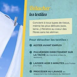 Détachant textile fiel de bœuf Starwax The fabulous 500ml><noscript><img width=