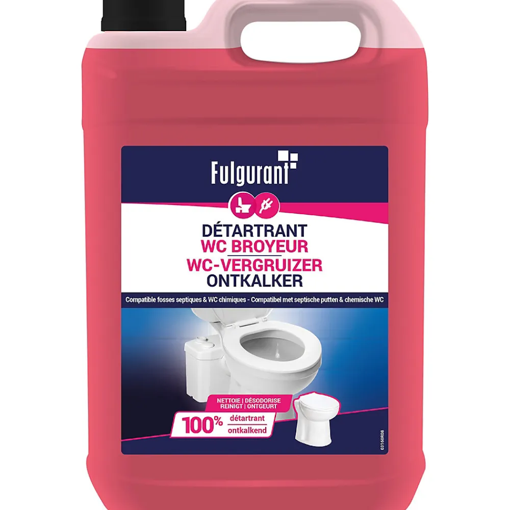 Détartrant broyeur action rapide Fulgurant 5L> Hot
