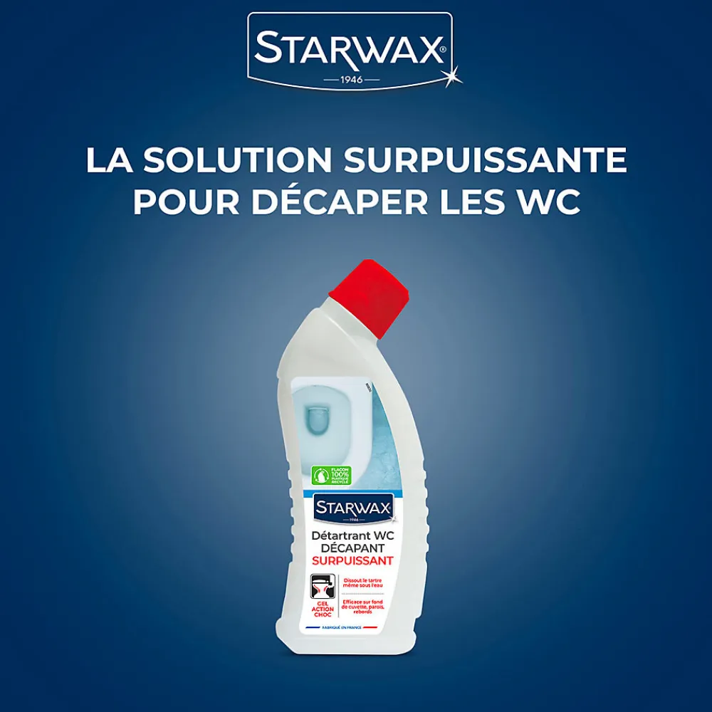 Détartrant gel WC bec directionnel 750g>Starwax Clearance
