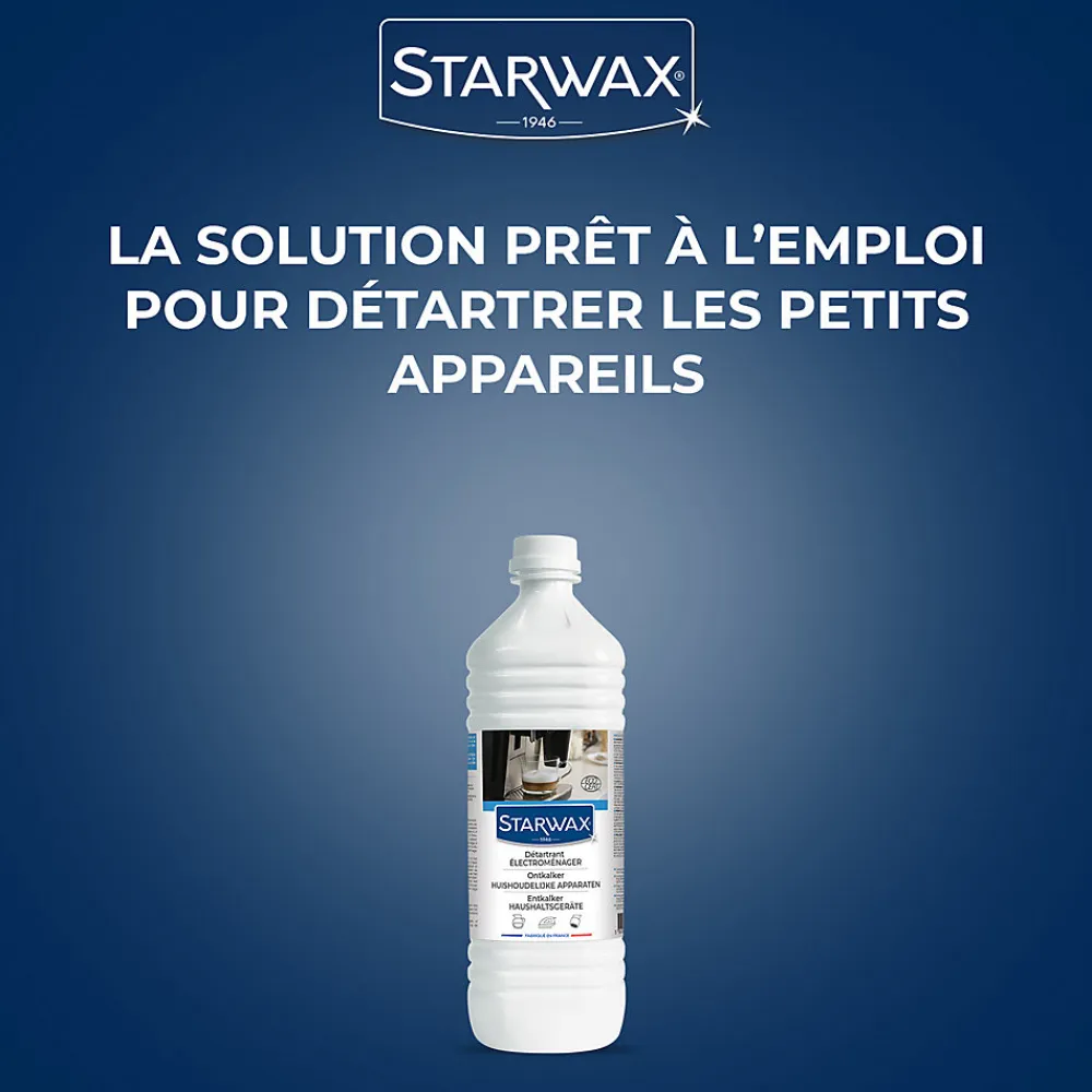Détartrant électroménager Ecocert 1L>Starwax Outlet