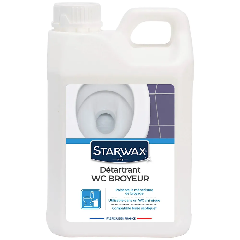 Starwax Détartrant pour WC broyeurs 2L* Nettoyant Pour Wc