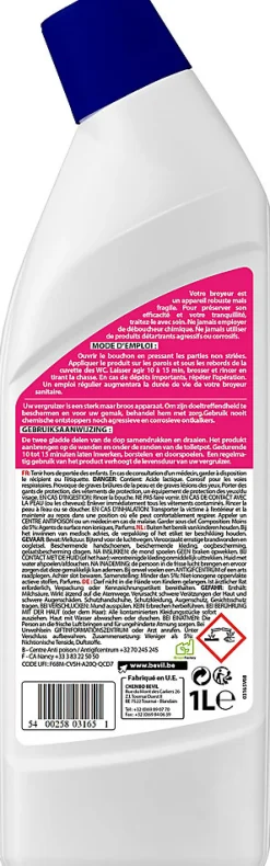 Détartrant sanitaire pour broyeur 1l>FULGURANT SANITAIRE New