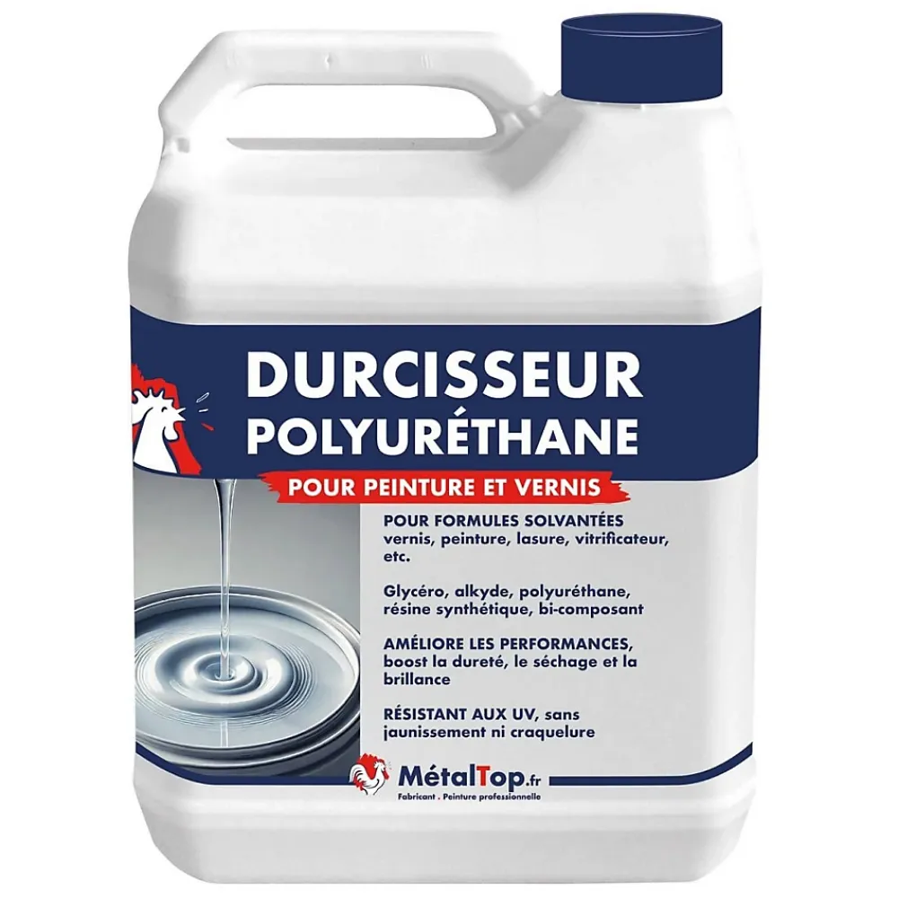 Metaltop Durcisseur Polyurethane - 0.6 L - Métaltop* Solvant