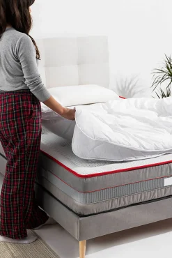 Duvet de Percal Taille 220 x 180 cm Hauteur 2 cm>Indream Discount