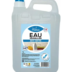 Phebus Eau déminéralisée anti-tartre Phébus 5L* Entretien Du Textile|Eau Déminéralisée