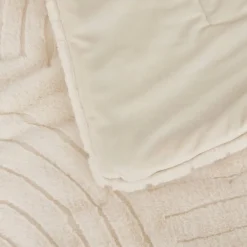 Atmosphera Créateur D'Intérieur Edredon Arka ivoire 180x80cm - Atmosphera* Boutis, Couvre-Lit, Édredon
