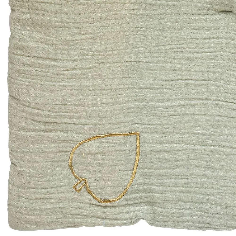 Edredon "Lili" en gaze de coton 100x140cm blanc - Atmosphera>Atmosphera Créateur D'Intérieur Online