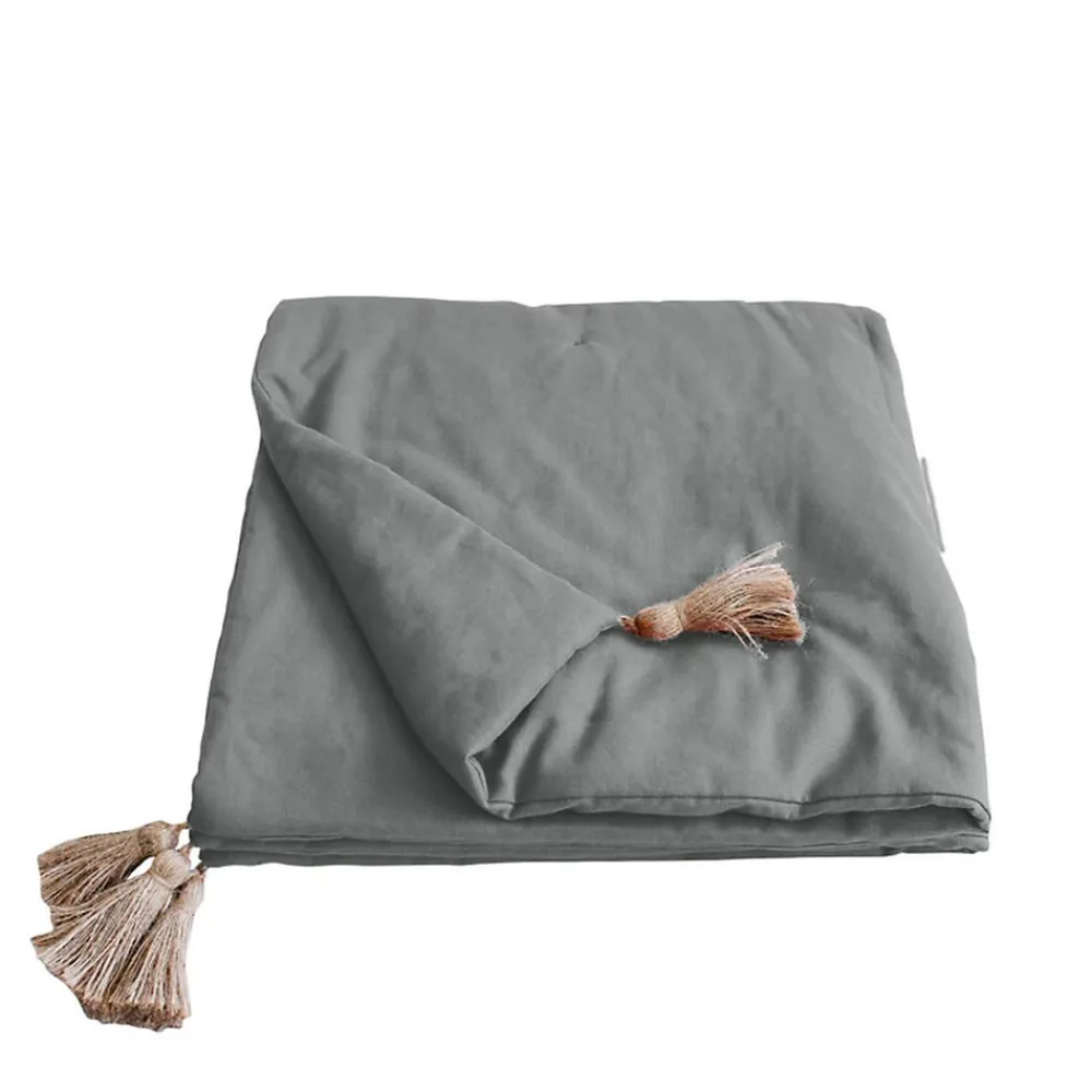 Edredon Panama avec pompons jute>Enjoy Home Discount