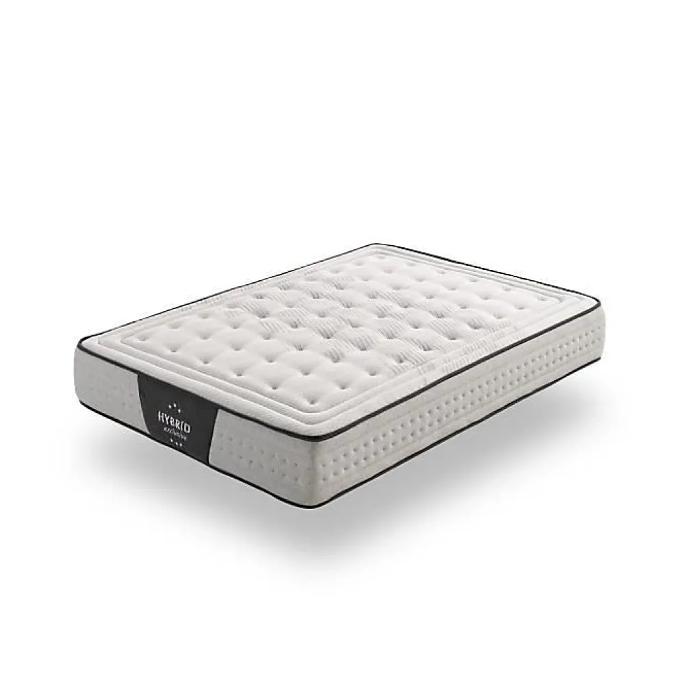 Eccox Ensachage matelas à ressorts 120x180 cm hybride exclusif Fermeté moyen haut.* Matelas