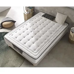 Eccox Ensachage matelas à ressorts 120x180 cm hybride exclusif Fermeté moyen haut.* Matelas