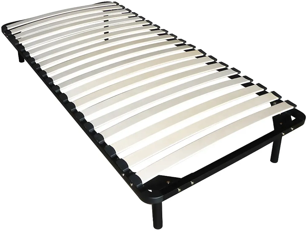 Vente-unique Ensemble 90 x 190 cm cadre à lattes + matelas mémoire de forme ép.15cm - PELOPS de YSMÉE* Ensemble Sommier Et Matelas