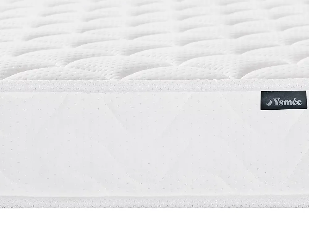 Vente-unique Ensemble 90 x 190 cm cadre à lattes + matelas mémoire de forme ép.15cm - PELOPS de YSMÉE* Ensemble Sommier Et Matelas