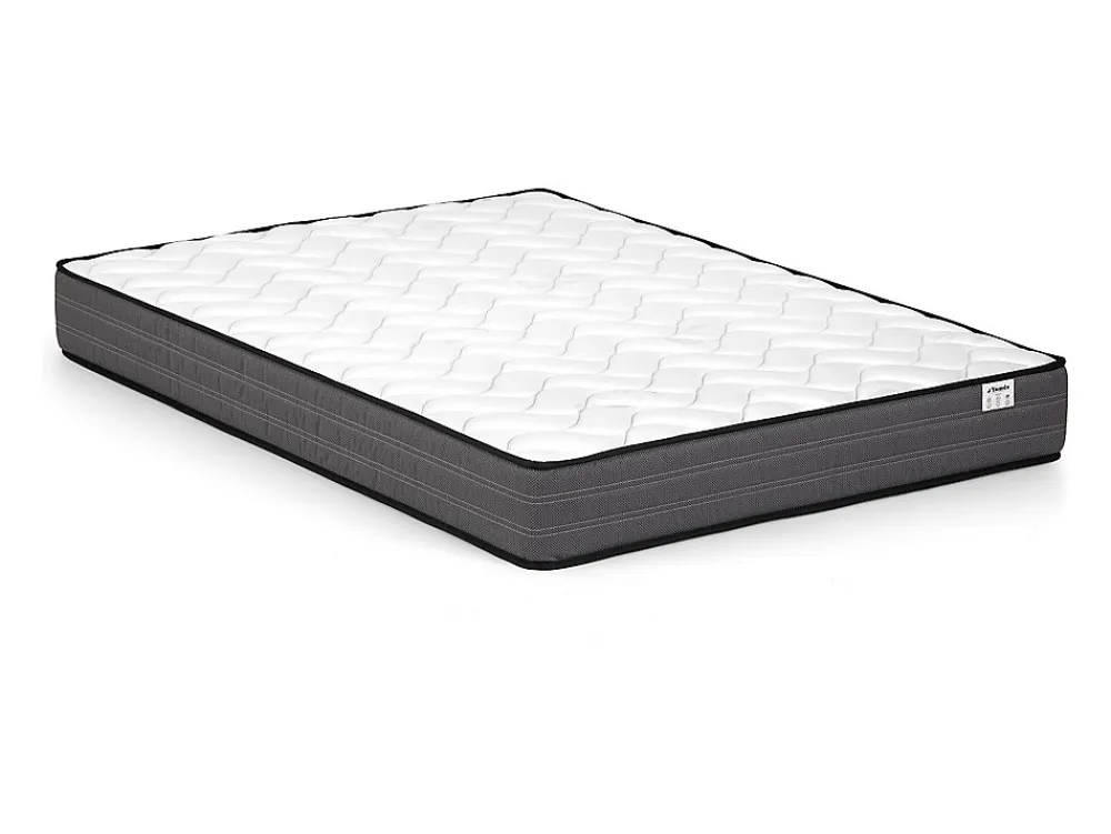 Ensemble 140 x 190 cm sommier + matelas ressorts ensachés ép.20cm - AMBRACIE de YSMÉE>Vente-unique Online
