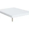 Vente-unique Ensemble 140 x 190 cm sommier + matelas anti-feu ressorts ensachés et surmatelas intégré ép.28 cm - DELICE de YSMÉE HÔTEL* Ensemble Sommier Et Matelas