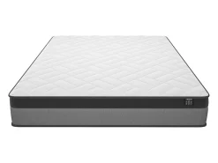 Ensemble 140 x 190 cm sommier + matelas ressorts ensachés et mémoire de forme ép.24cm - ILLUSION de YSMÉE><noscript><img width=
