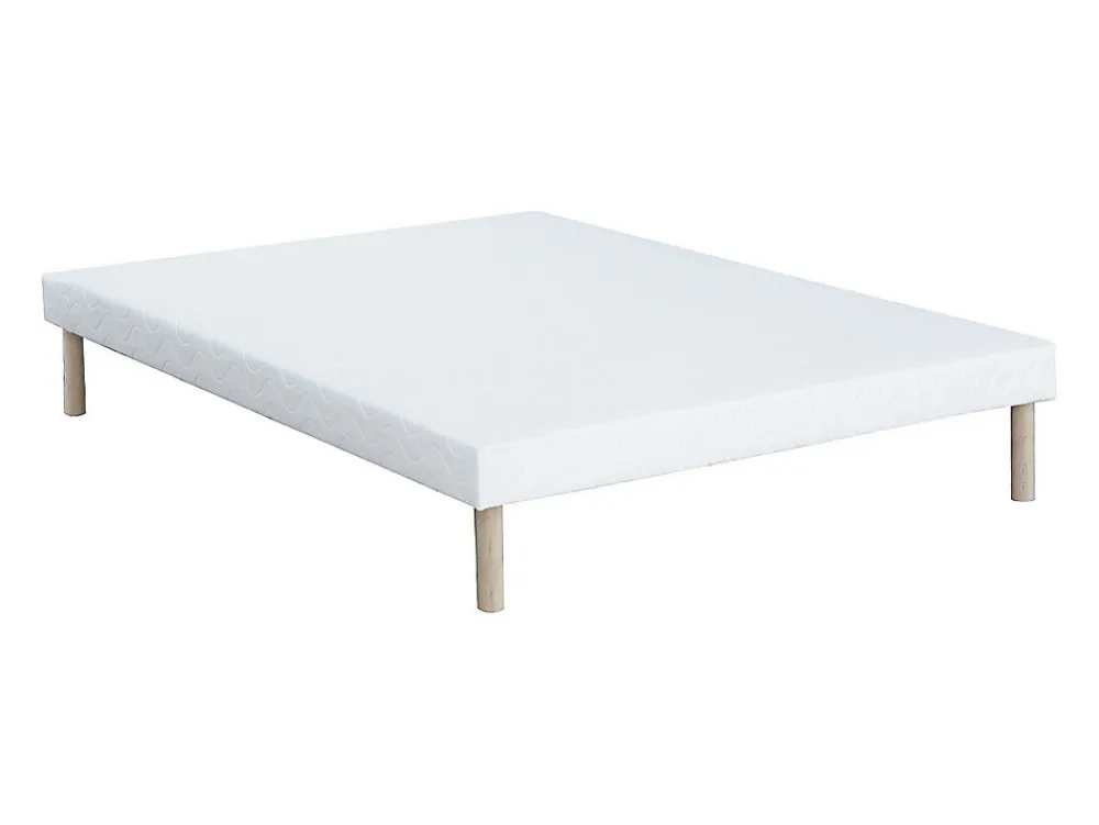 Ensemble 140 x 190 cm sommier + matelas ressorts ensachés et mémoire de forme ép.24cm - ILLUSION de YSMÉE>Vente-unique Online