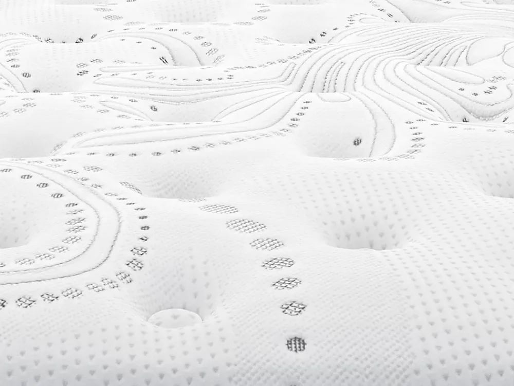Vente-unique Ensemble 140 x 190 cm sommier + matelas hybride ressorts ensachés et surmatelas intégré ép.30cm - GAMIANI de YSMÉE* Ensemble Sommier Et Matelas