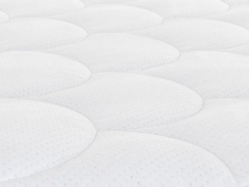 Vente-unique Ensemble 140 x 190 cm sommier coffre blanc + matelas ressorts ensachés et surmatelas intégré ép.29cm - CANTERBURY de YSMÉE* Ensemble Sommier Et Matelas