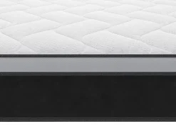 Vente-unique Ensemble 180 x 200 cm sommier coffre blanc + matelas hybride ressorts ensachés et mémoire de forme ép.25cm - ASTRIA Art Collection* Ensemble Sommier Et Matelas