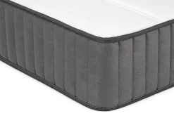 Vente-unique Ensemble 180 x 200 cm sommier coffre blanc + matelas hybride ressorts ensachés 7 zones et mousse haute résilience ép.26cm - AUDACE* Ensemble Sommier Et Matelas