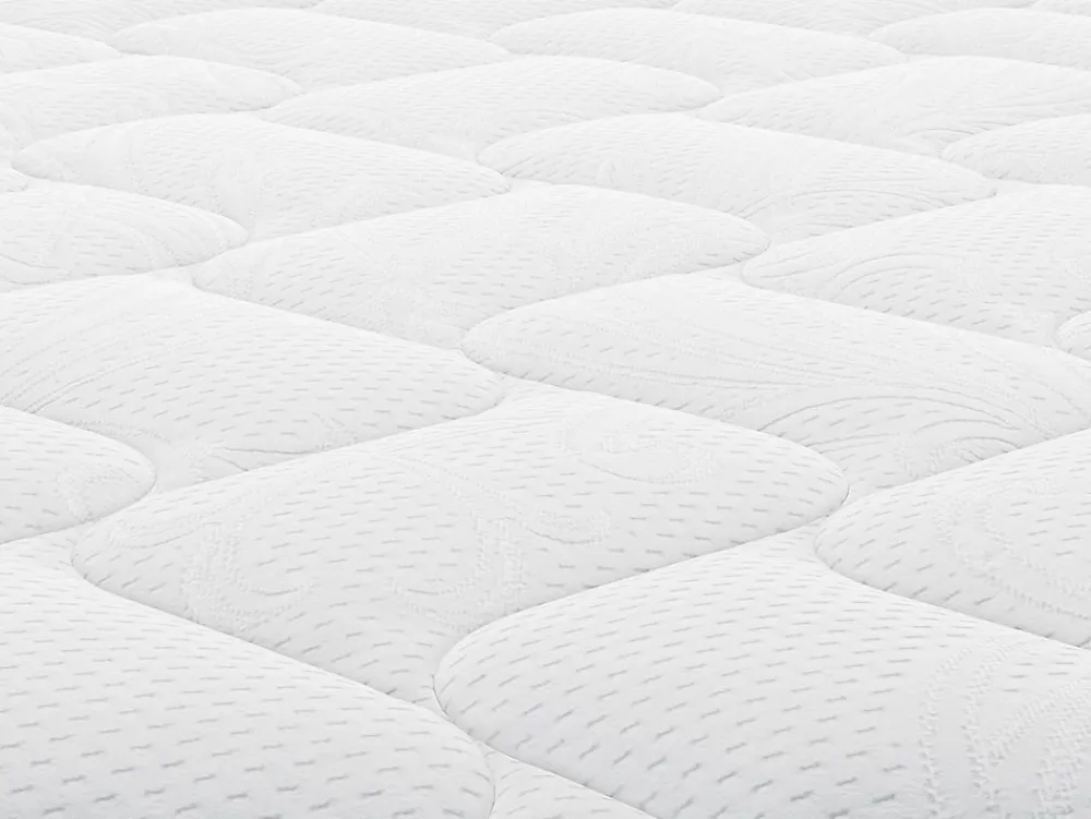 Ensemble 160 x 200 cm sommier coffre blanc + matelas hybride ressorts ensachés et mémoire de forme ép.25cm - ASTRIA Art Collection>Vente-unique Outlet