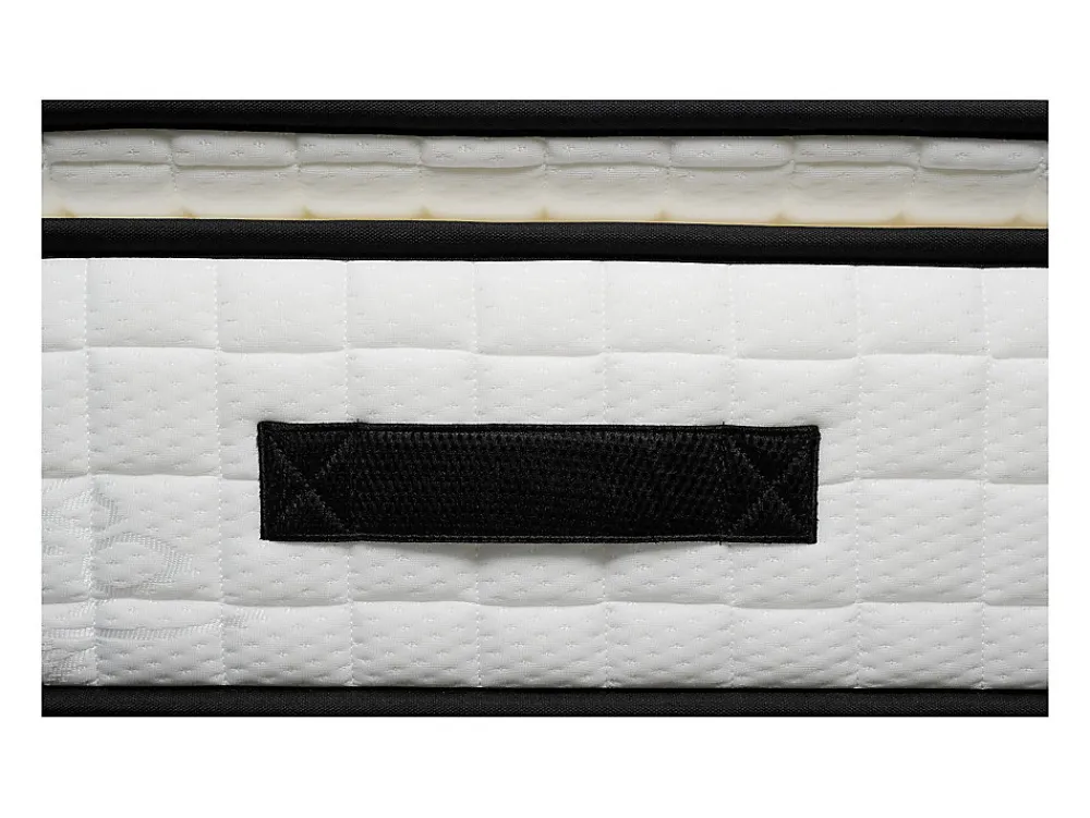 Ensemble 180 x 200 cm sommier coffre naturel clair + matelas mousse et coutil bambou ép.23cm - ADANA de NATUREA>Vente-unique Online