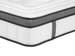 Ensemble 180 x 200 cm sommier tapissier + matelas hybride ressorts ensachés 7 zones et mémoire de forme ép.30cm - OLIANE de YSMÉE><noscript><img width=