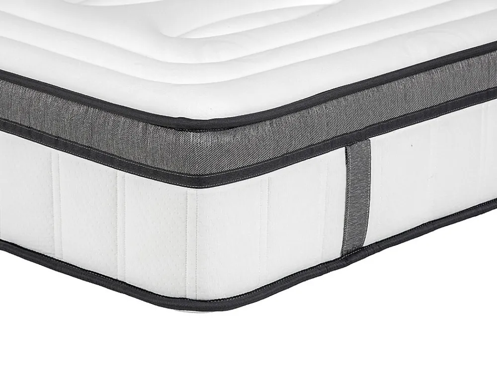 Ensemble 180 x 200 cm sommier tapissier + matelas hybride ressorts ensachés 7 zones et mémoire de forme ép.30cm - OLIANE de YSMÉE>Vente-unique Online