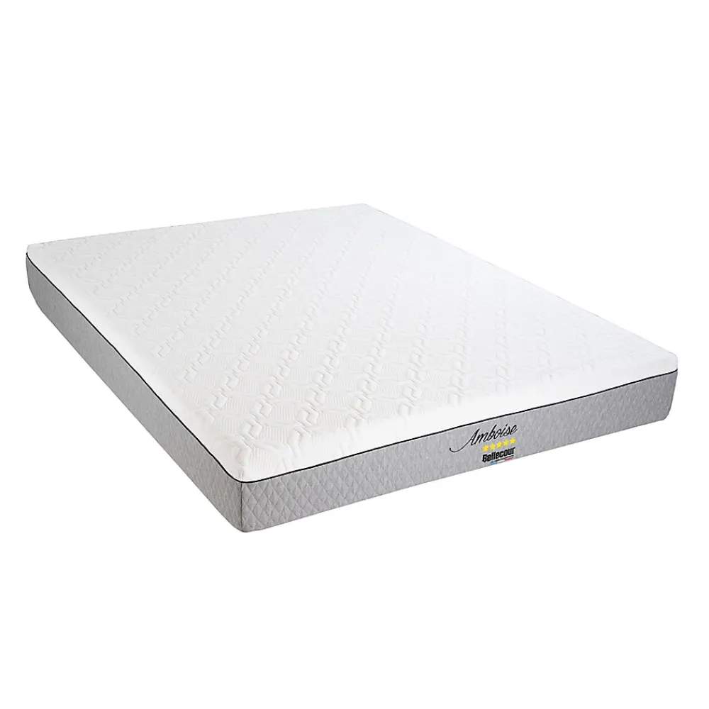 Bellecour Ensemble Amboise 90x200 cm Matelas Mousse + Sommier Bois* Ensemble Sommier Et Matelas