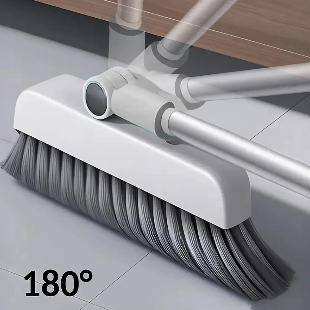 Fishtec Ensemble balai 3 en 1 Pivotant 180 pelle peigne Intégré* Balai Et Tête De Balai