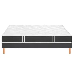 Bultex Ensemble ESSENTIAL + Sommier POWER + pieds 80x190 Mousse* Ensemble Sommier Et Matelas