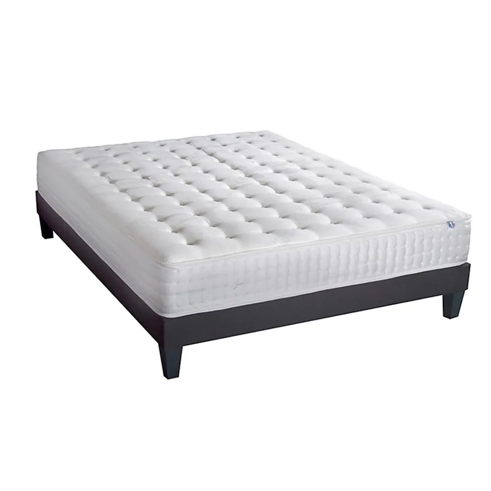 Bellecour Ensemble Châtelet 180x200 cm Matelas Mousse + Sommier Bois* Ensemble Sommier Et Matelas