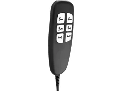 Ensemble complet boxspring tête de lit capitonnée + sommiers relaxation électrique + matelas + surmatelas - 2 x 90 x 200 cm -><noscript><img width=