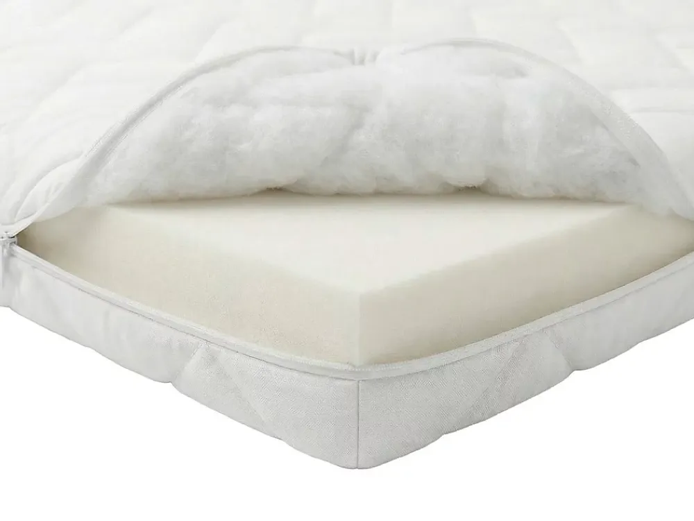 Vente-unique Ensemble complet boxspring tête de lit capitonnée + sommiers relaxation électrique + matelas + surmatelas - 2 x 90 x 200 cm -* Lit Double