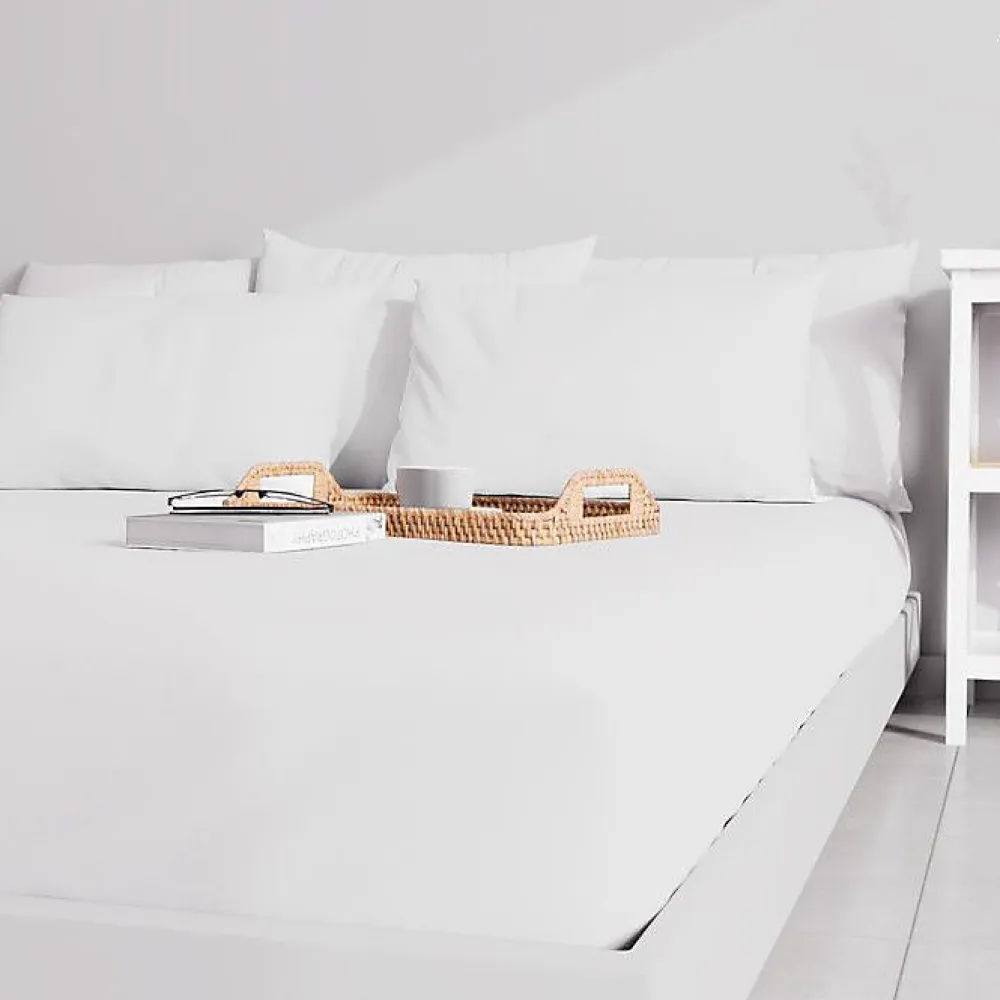 Ensemble couette et parure 7 Pièces BOHEME brique pour lit en 140x190 cm, par>Soleil D'Ocre Hot