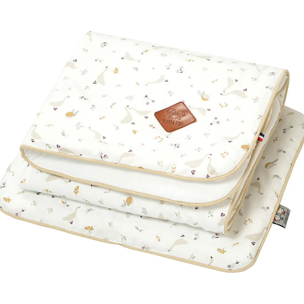 Ensemble coussin et couverture pour berceau et couffin Sidonia>Sevira Kids Sale