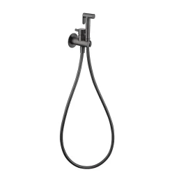 Ensemble douchette hygiénique WC SKY BATH black gun metal PVD Inox S304 série HARMONY>Poalgi Best