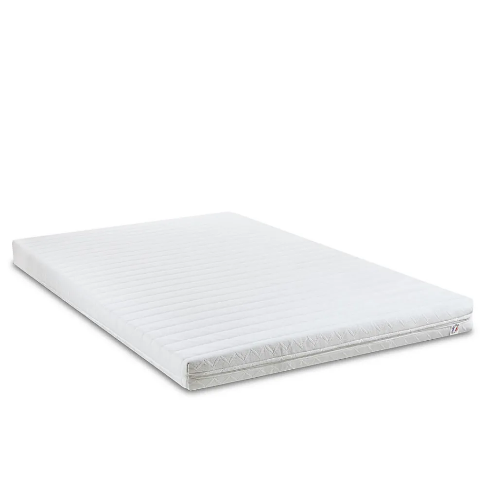 Ensemble Egio 160x200 cm Matelas Mousse + Sommier Métal>Olympe Literie