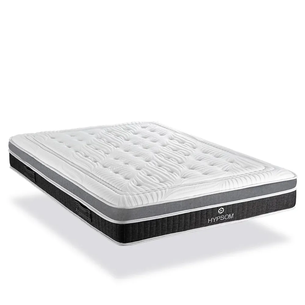 Hypsom Ensemble Elégance 140x190 cm Matelas Mousse + Sommier Bois* Ensemble Sommier Et Matelas